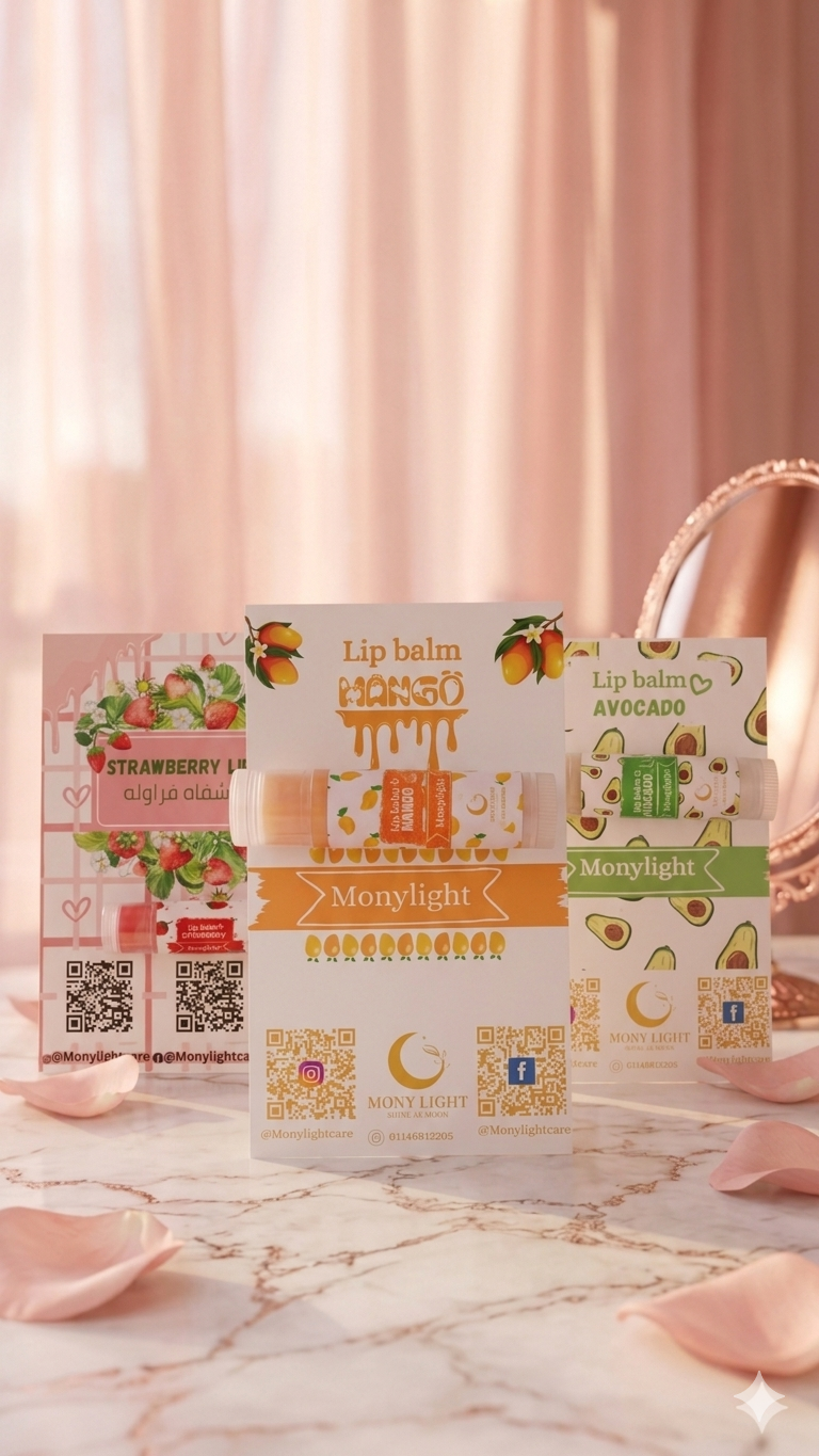٣ أنواع ليب بالم Bundle lip balm