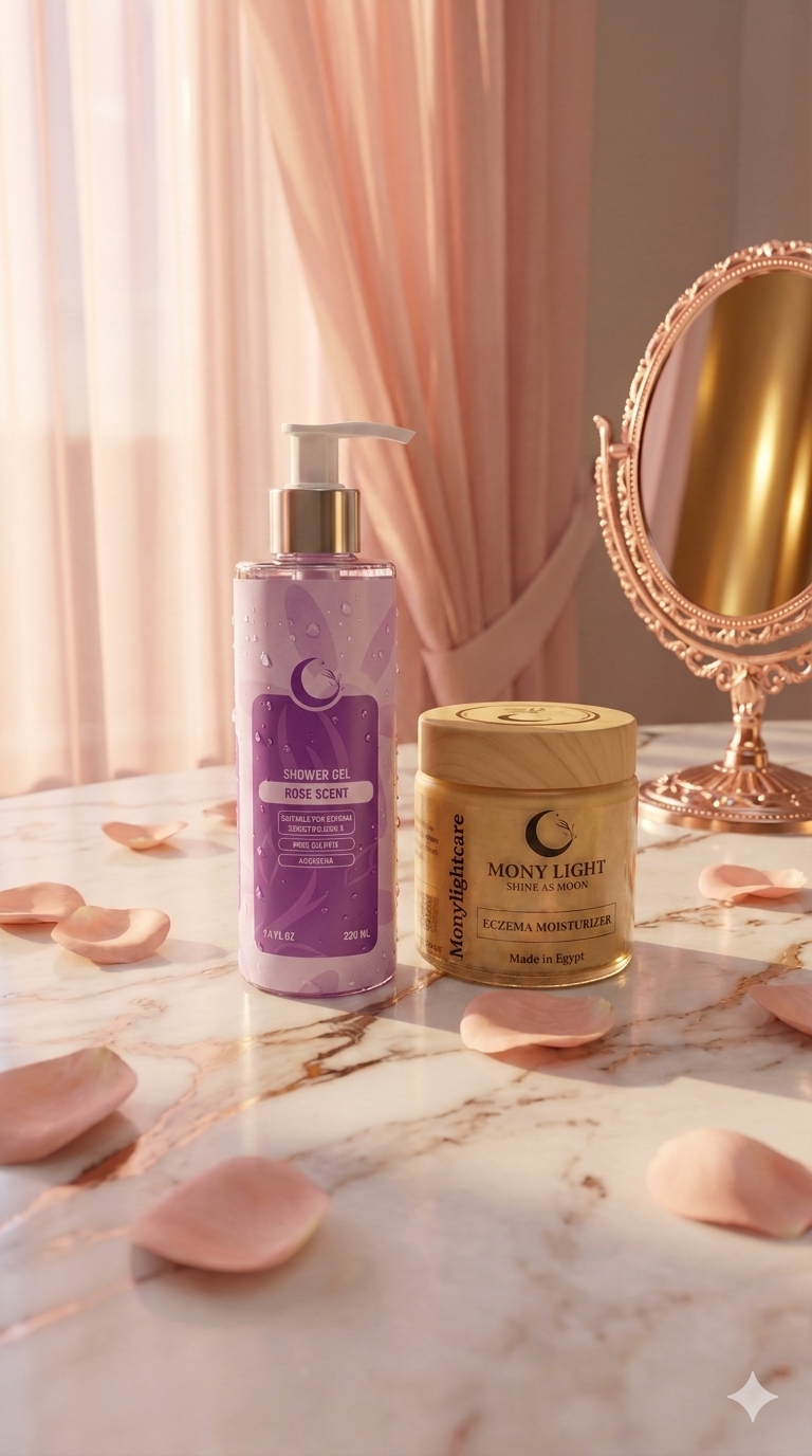 روتين الإكزيما  مع غسول الافندر Eczema Routine