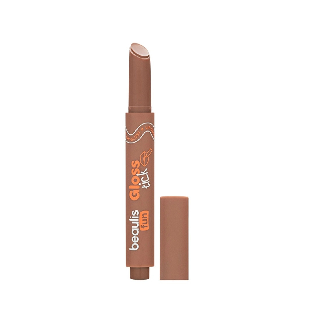 Beaulis Fun Gloss Tick 121 bare kiss   ليب جلوس تيك