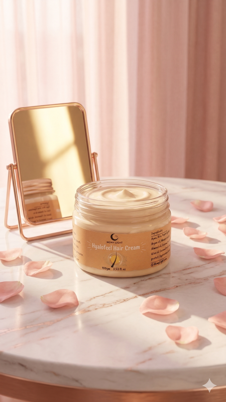 Hyalofeel hair cream  كريم الشعر بالهيالوفيل برائحة المانجا