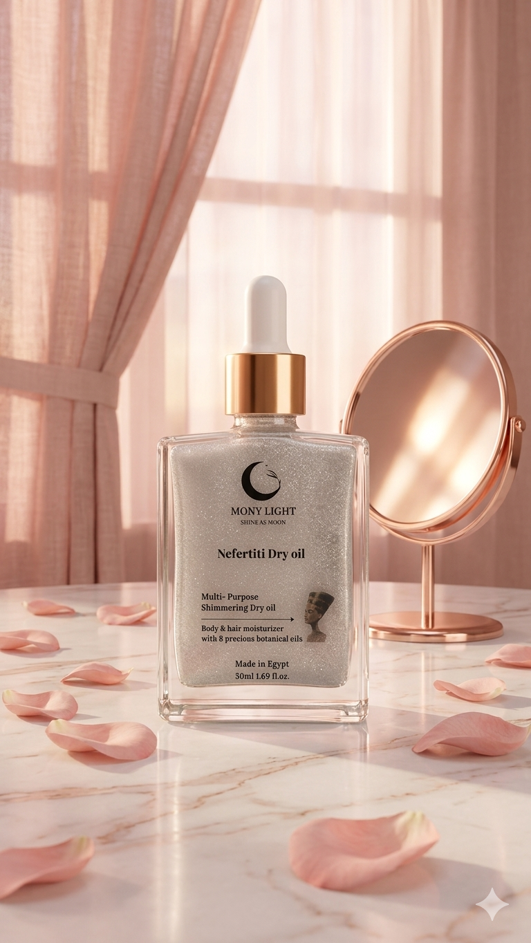 زيت نفرتيتى الفضى  دراى أويل Nefertiti Dry oil