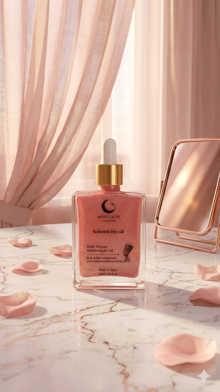 زيت نفرتيتى البمبى  دراى أويل Nefertiti Dry oil