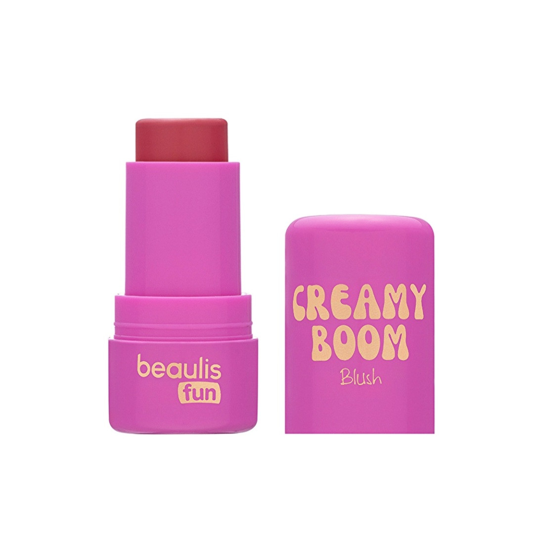 تنت وبلاشر كريمى بينك فيلفت من بيوليس فان  Creamy Boom blush  pink velvet beaulis fun