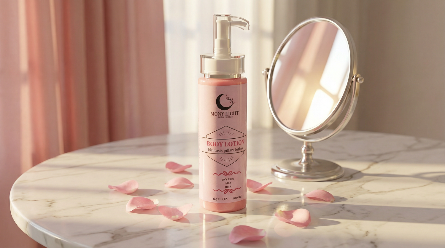 لوشن اليوريا للجسم  Urea body lotion  من مونى لايت