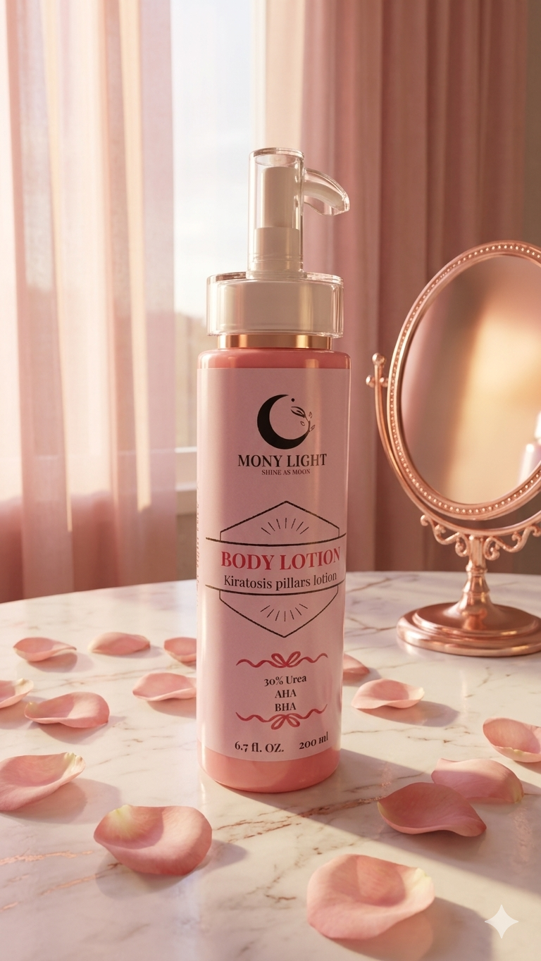 لوشن اليوريا للجسم  Urea body lotion  من مونى لايت