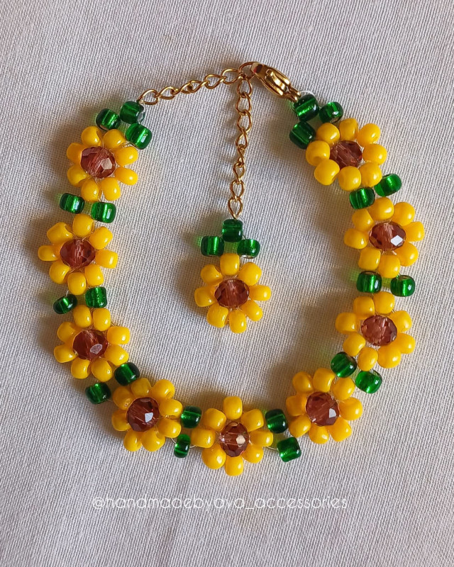 Sunflower Bracelet