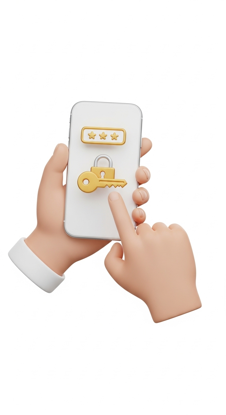 نسيت صورة صفحة كلمة المرور