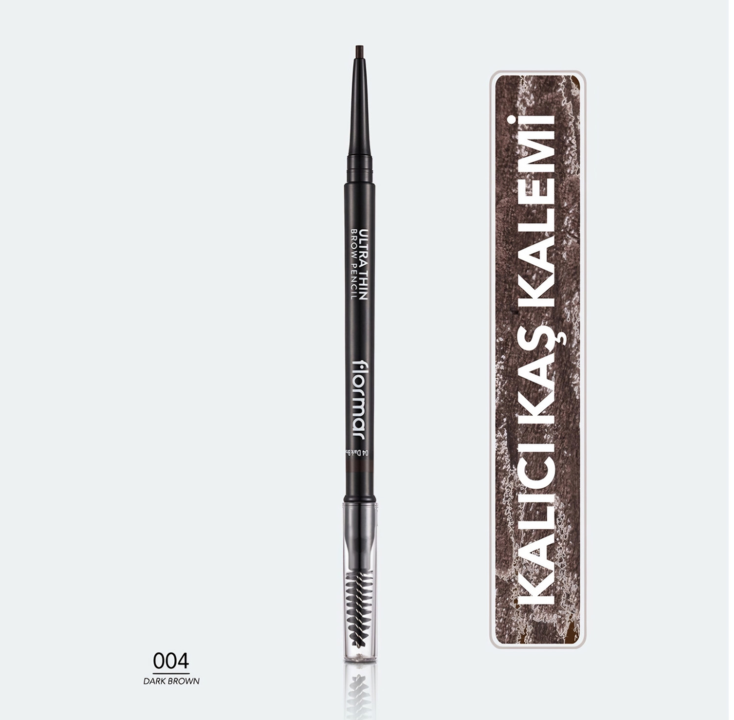 قلم حواجب فلورمار رفيع بنى غامق درجة ٠٠٤ Flormar ultra thin brow 004 dark brown