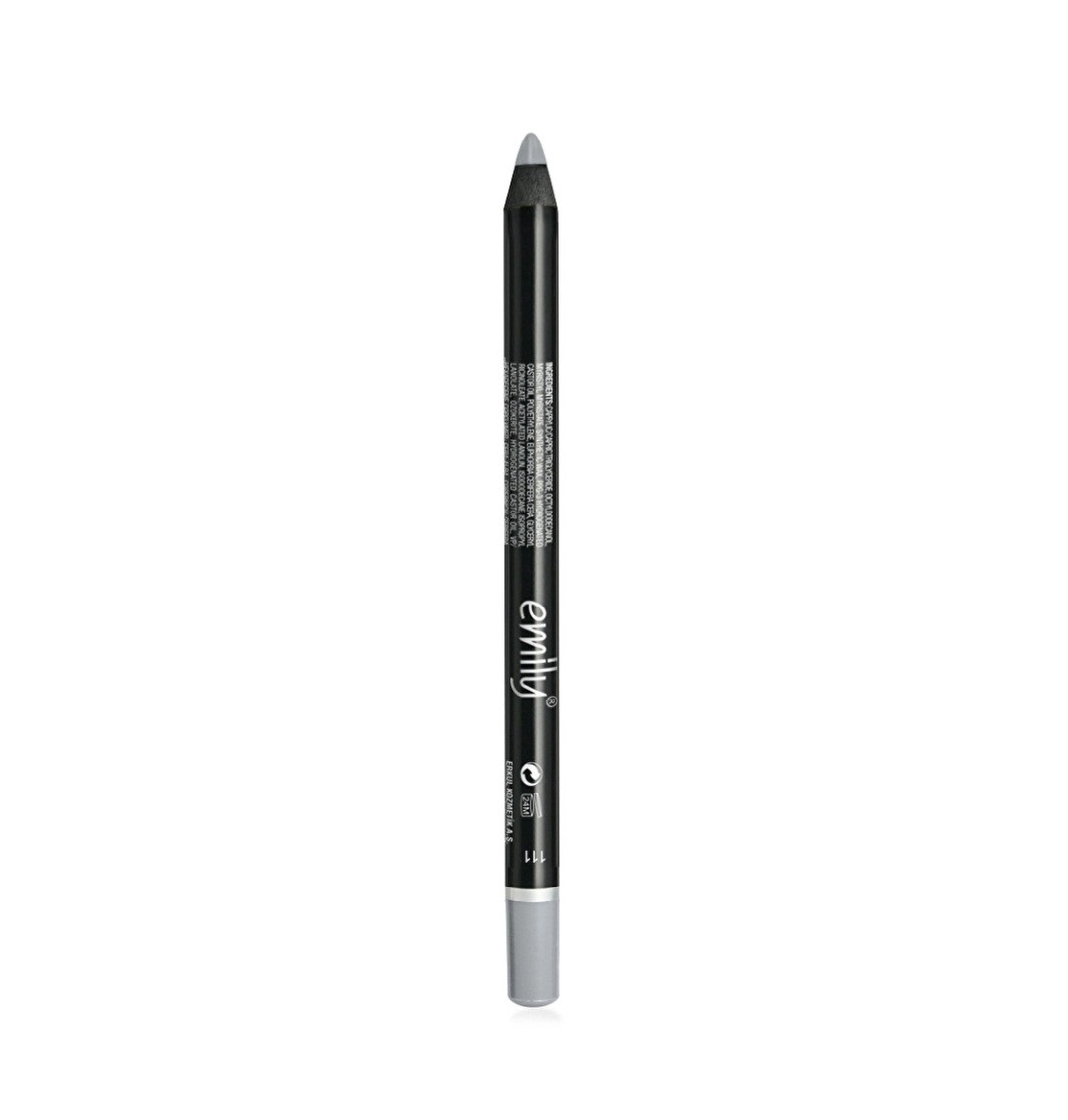 قلم كحل للعين ضد الماية فضى Emily waterproof eye pencil 111